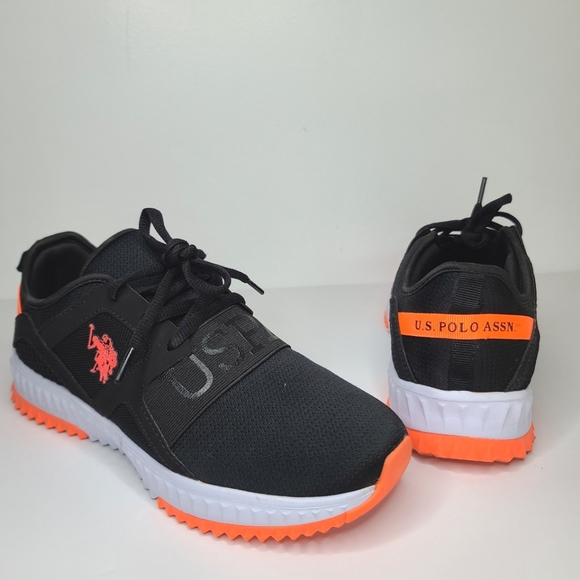 U.S. Polo Assn. Shoes | U.S. Polo Assn. Womens 7M Black \u0026 Orange Shoes. | Color: Black/Orange | Size: 7 | Gmonique62's Closet